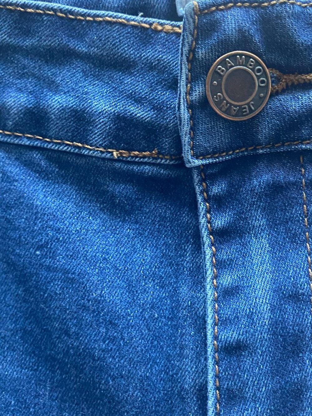 NWT Y2K-Style Bamboo Flare Jeans with 10" Side Ankle Slits Style R/A 1982-17 SIZ - Picture 5 of 12